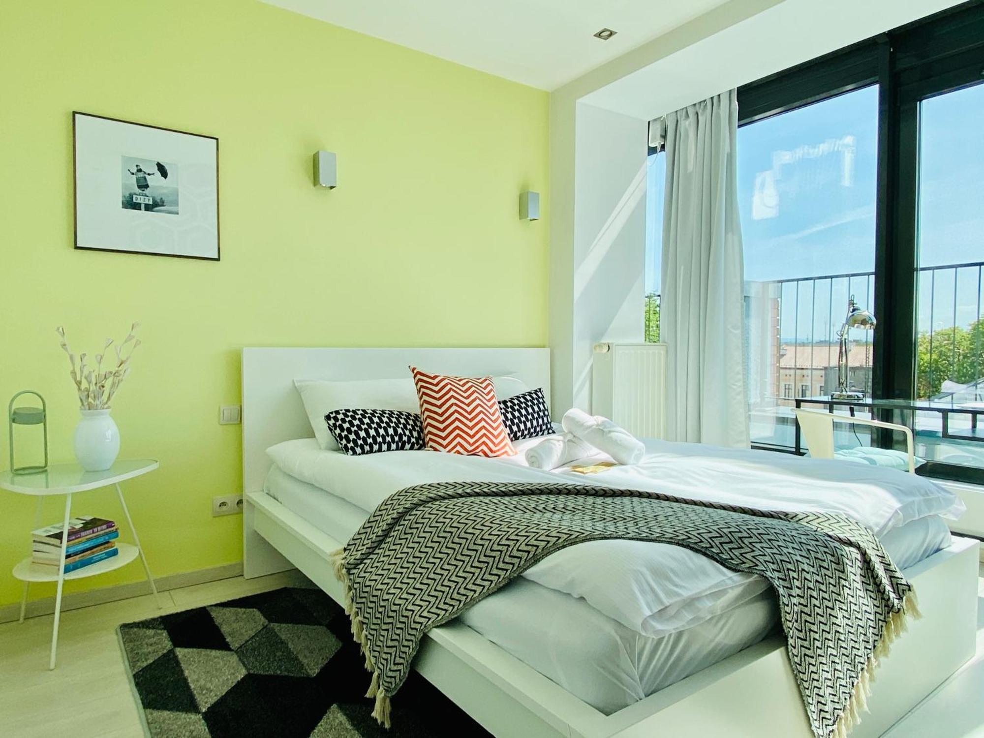 Apartament Angel Mint - Free Parking - Balcony