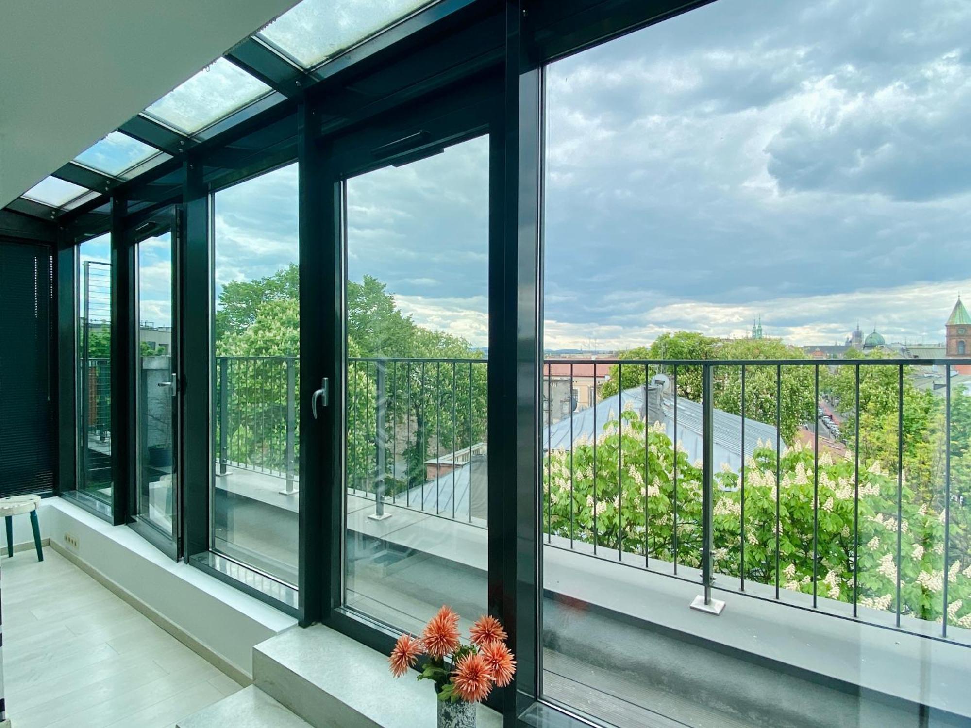 Apartament Angel Mint - Free Parking - Balcony Kraków