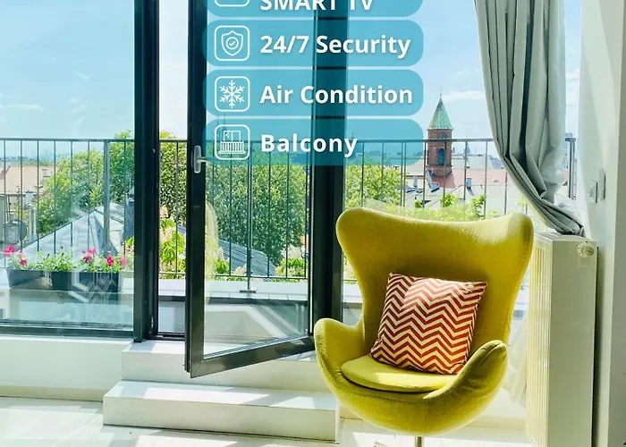 Angel Mint Apartment - Free Parking - Balcony
